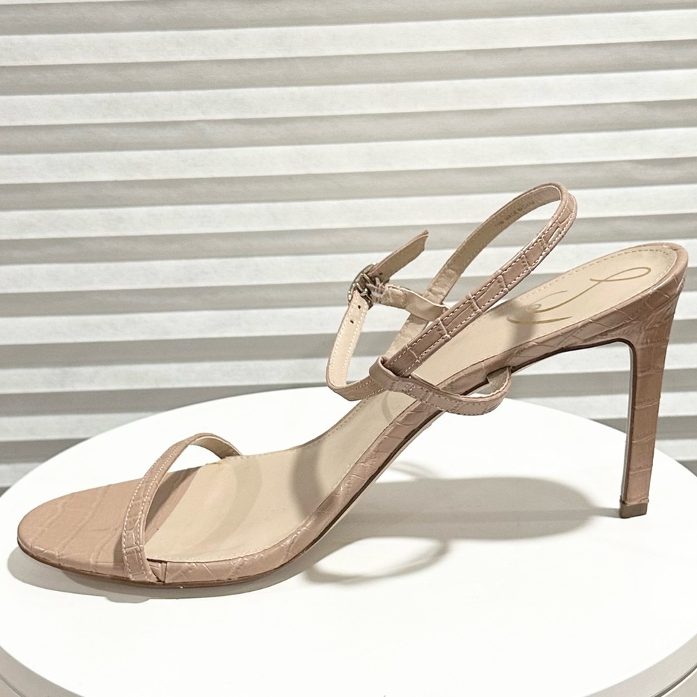 🌸SAM EDELMAN🌸 Maple Sugar Leather Doran Strappy Sandal Size: 11M - Picture 3 of 10